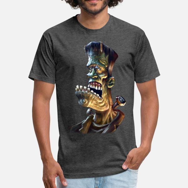 

frankenstein 3 t shirt men customized tee shirt crew neck family cute new fashion spring autumn pattern shirt