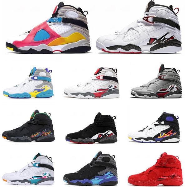 

2020 новое качество 8s мужские кроссовки дизайн красный баскетбол обувь orbit south beach многоцветный мужской спортивной обуви