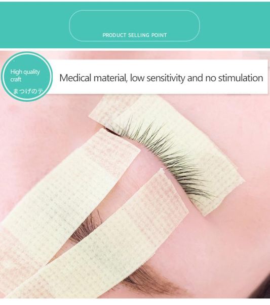 

false eyelashes 9 meters/roll breathable prevent allergy tape eyelash extension lifting under eye patch 2 colors pad grafted