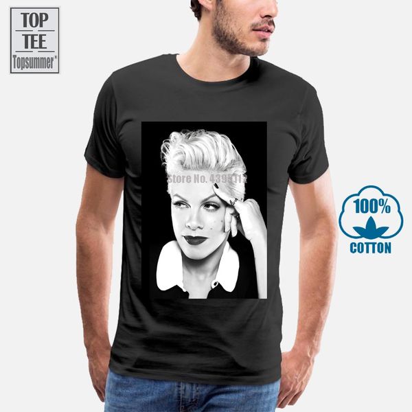 

pink p nk singer r&b pop rock evil t shirt vest tee men women 160 cool pride t shirt men new fashion tshirt