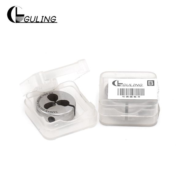 

guling 1pcs threading die fine thread tap size m3-m14 left hand thread hsse round threading dies tool for machining durable