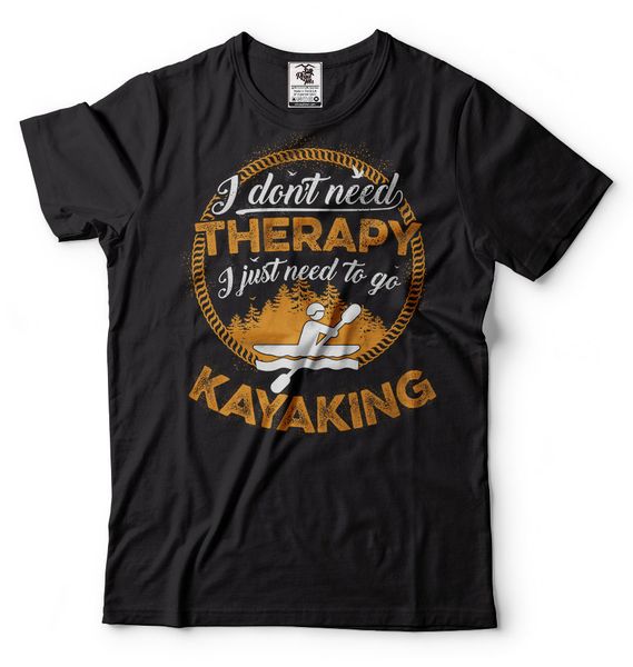 

2019 summer cool tee shirt kayaking outdoors t-shirt cool kayak t-shirts funny kayaking t shirts funny t-shirt