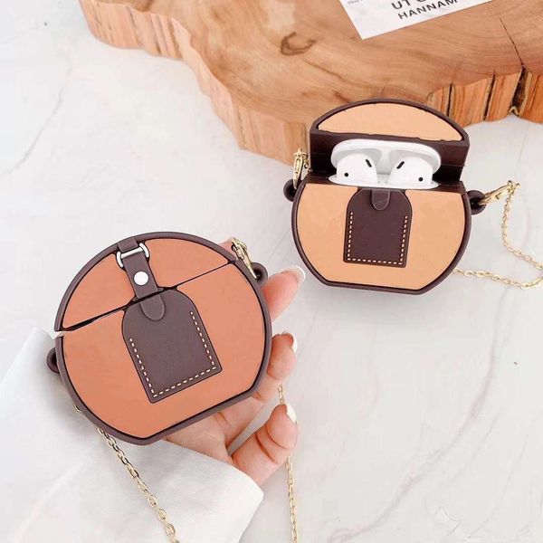 

Fashion Airpods 1/2 /3 Generation Wireless Bluetooth Earphone Cover Airpods Pro Case Anti-drop Bag Earphone Shell Trend New