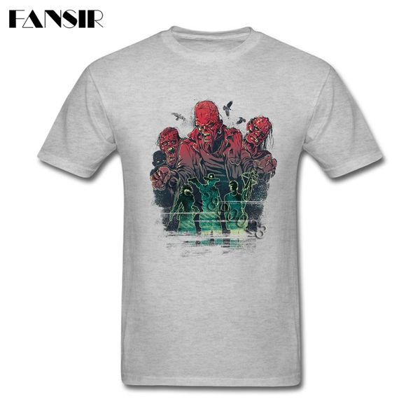 

men tshirt new designing short sleeve crewneck cotton tees shirt men's the walking dead guys summer tees