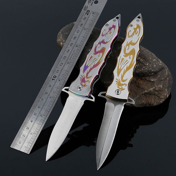 

New Design Camping Folding Knives Stainless Steel Outdoor Hunting Climbing Self Defense Travel Multi Functional Folding Pocket edc knife