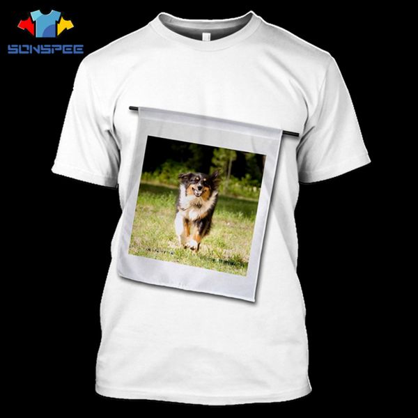 

summer boys and girls simple small flag cartoon animal 3d print shirts harajuku humor plus size men clothing