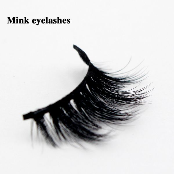 

false eyelashes mink lashes 3d makeup 100% cruelty handmade reusable natural g11-2