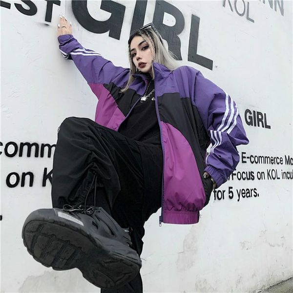 

jacket men's windproof hiking jackets outdoor mountain hiking winter trekking jacket windbreaker rainbow couple loose coat 1579, Black;brown