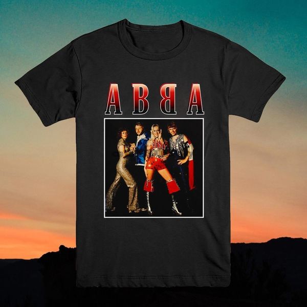 

abba 90s вдохновил дизайн классический throwback майка