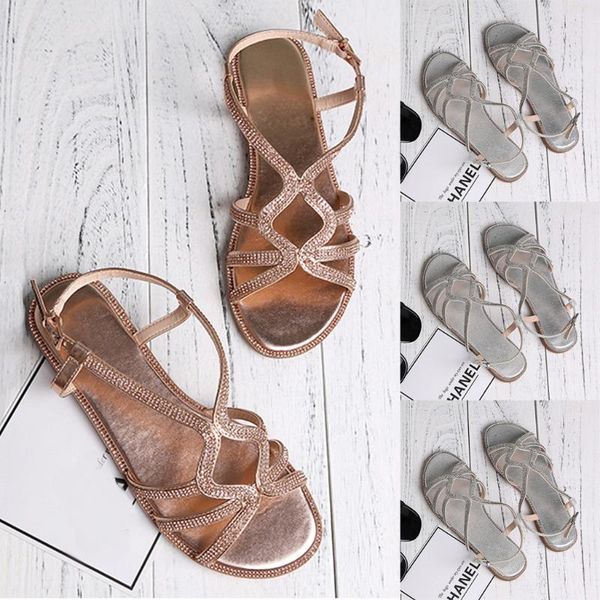 

wwomen sandals split leather summer shoes woman hollow out flat sandals ladies casual soft bottom female beach sandal#g20, Black
