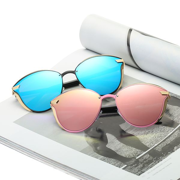 

2020 fashion cat eyessunglasses women brand designer vintage aviation female ladies sun glasses female oculos, White;black