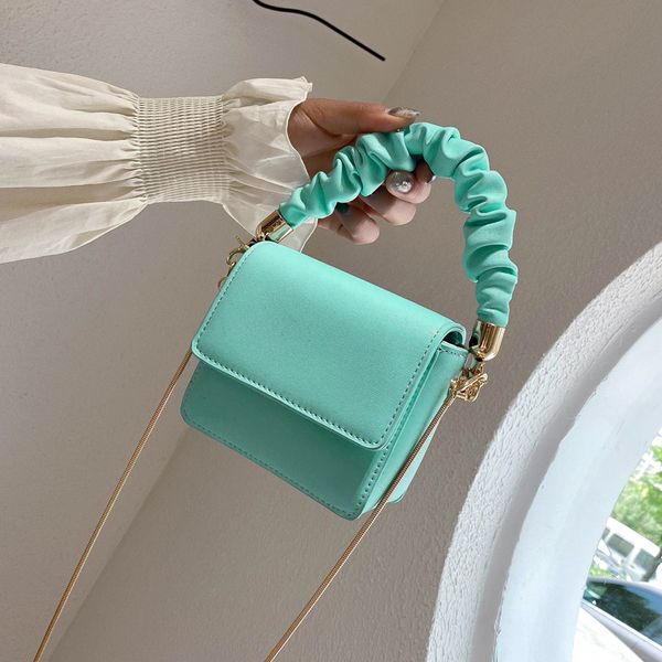 

мини площади tote bag 2020 новый высокого качества pu кожа женская сумка конструктора цепи плеча сумку путешествия кошельки