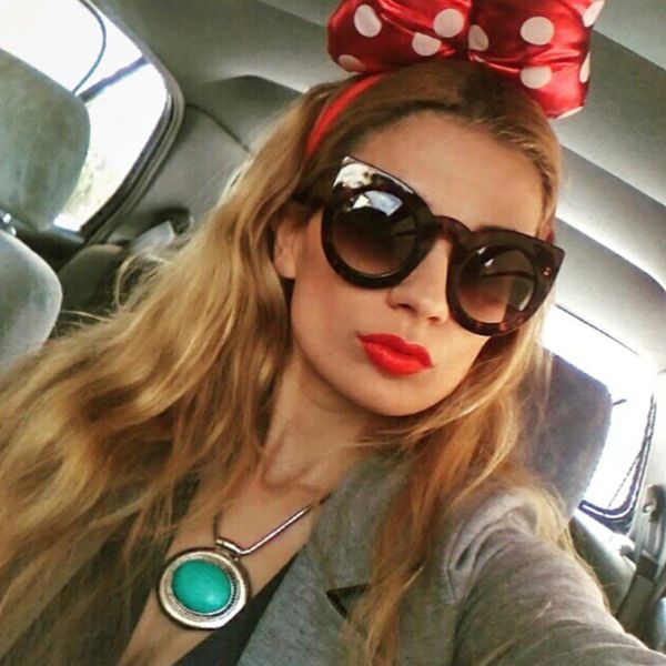 

sunglasses retro fashion women brand designer vintage cat eye black sun glasses female lady uv400 oculos, White;black