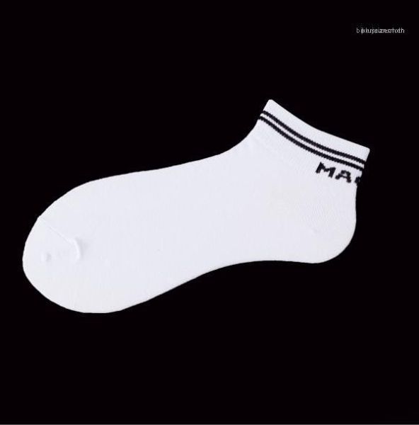 

solid color more styles casual everyday short size mens underwear breathable cotton mens socks letter printed, Black
