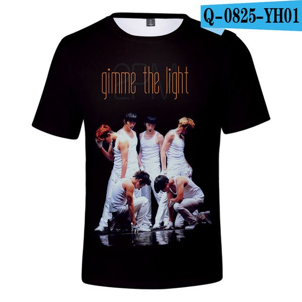 

kpop 2pm brand 3d print shirts oversized anime hippie men clothing
