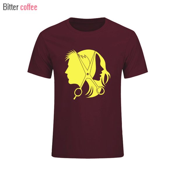 

summer men's t shirt hairdresser stylist hair printing t shirts fashion cotton short sleeve o-neck men t shirts xs-3xl