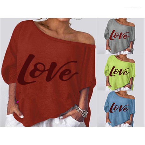 

для женщин одежда sexy сыпучие любовь printed женщины tshirts casual harajuku топы tee лето женский шею с коротким рукавом рубашки bat, White