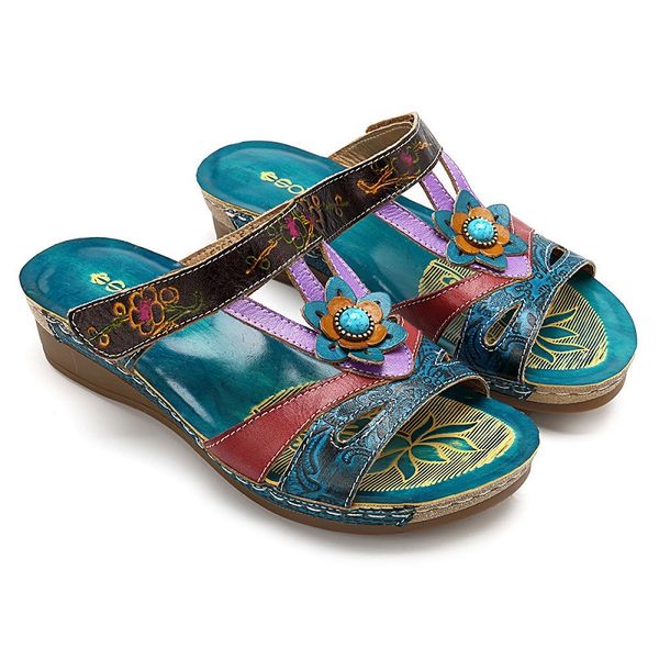 

summer sandals for women shoes flats mixed color retro platform sandals shoes woman slip on slides women footwear, Black