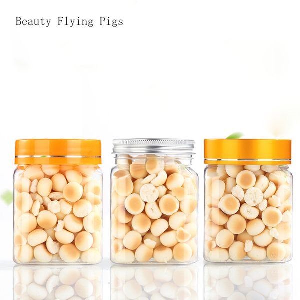 

10pcs white transparent kitchen storage box sealed preservation plastic storage box container household tank