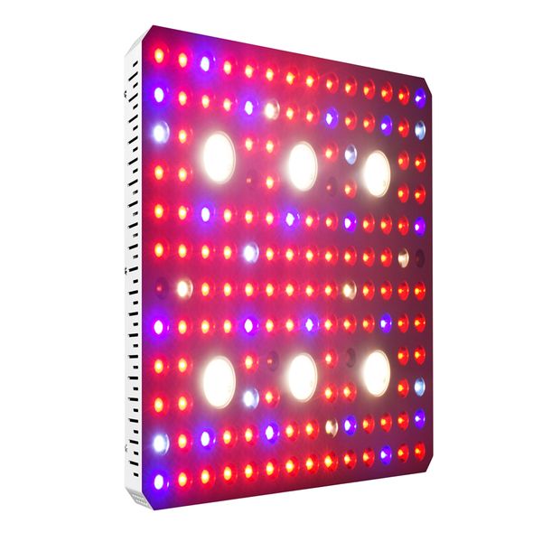 3000W CXB 6 pcs beads de dois núcleos espectro completos LED crescer Luz da lâmpada Permite o sistema hidropônico do crescimento rápido do crescimento