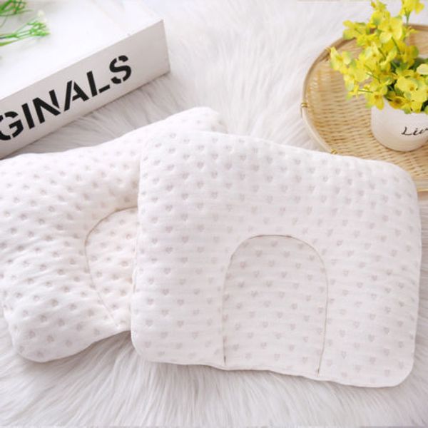 

infant newborn baby pillow cushion prevent flat head sleep nest pod anti roll