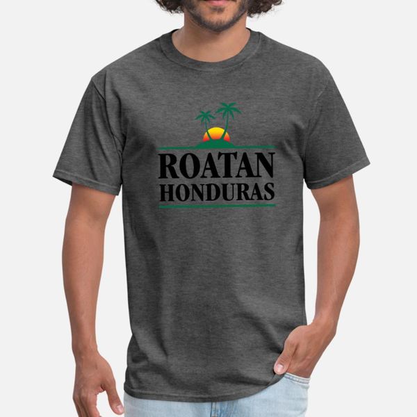 

roatan гондурас тенниска мужчина customize футболка s-3xl trend anti-wrinkle базовой весна осень письмо рубашка
