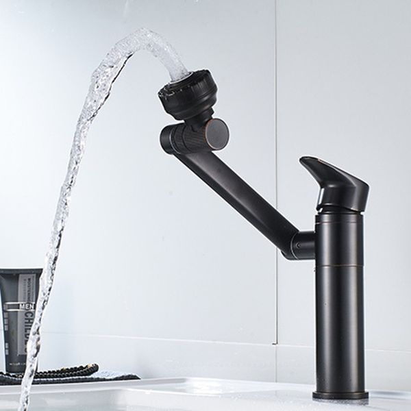 

wash basin faucet rotate spout cold mixer tap multidirectional rotation two water mode for kitchen bathroom accessories