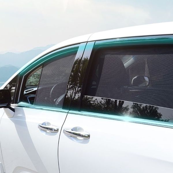 

car window sun visors for mitsubishi eclipse cross 2020 2020 accessories magnetic attraction sunshield sun shade gauze mesh