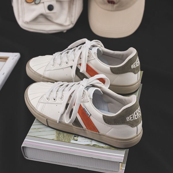 

new white shoes womens 2020 autumn all-match shell canvas shoes female students korean-style color matching womens shoes fashion, Black