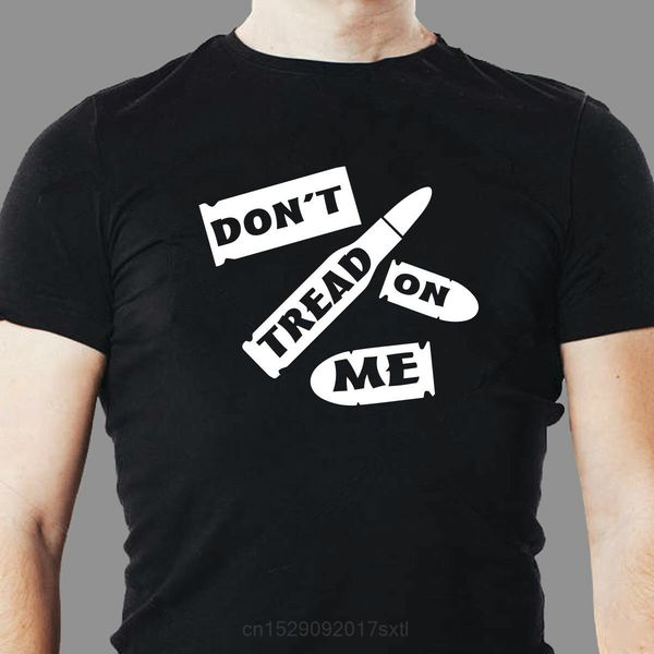 

don't tread on me bullets patriotic, 2nd amendment men unique cool tshirt