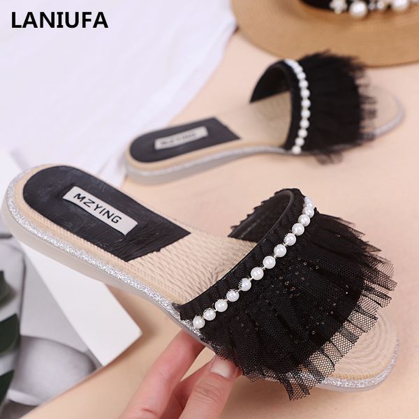 

women slipper sandals women gladiator outdoor indoor flats shoes casual beach flip-flops slipper shoes mujer zapatos, Black