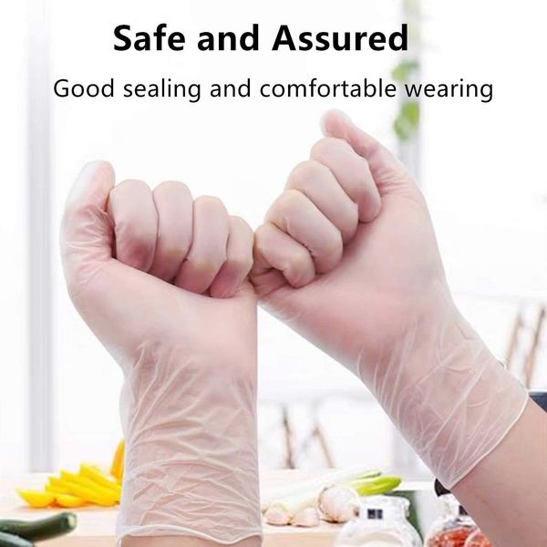

100pcs/lot thin latex disposable gloves waterproof for laundry dishwashing 89