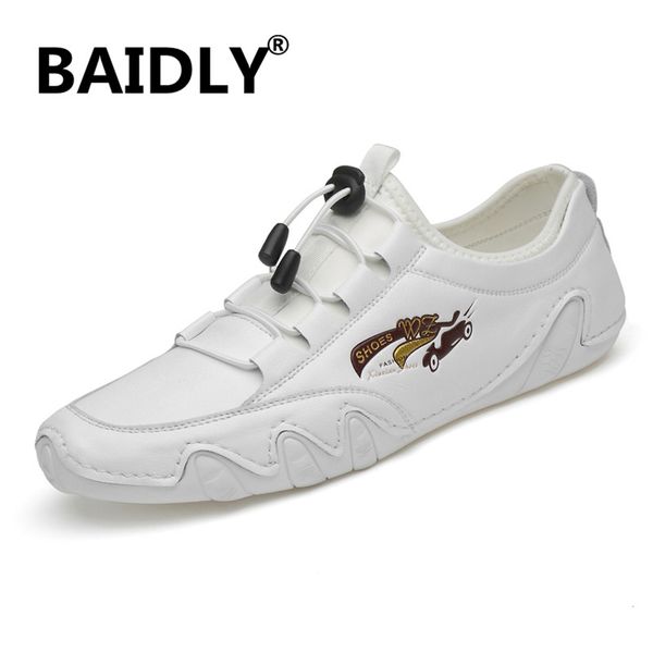 

new soft genuine leather men shoes casual split leather shoes men loafers comfort walking flats moccasins, Black