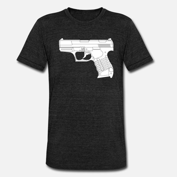 

gun пистолет ручной пистолет футболка мужчины fit с коротким рукавом s-xxxl homme fit building летний стиль прохладный