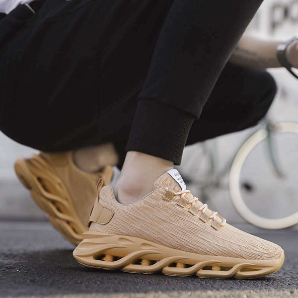 

blade sneakers men sport lightweight low running shoes for men lace up breathable sports shoes 2020 platform men's shoe h2