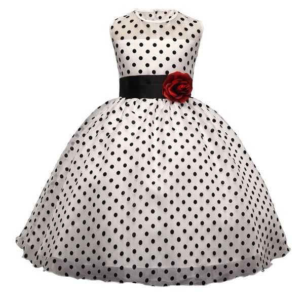 

flower princess dress girl clothing for girls clothes dresses casual wear school kids party dress winter children costume 6 12t, Red;yellow