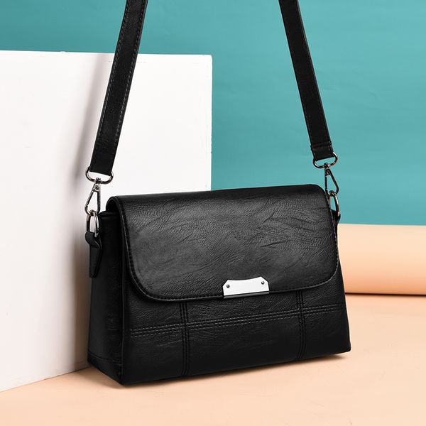 

2020 women fashion concise shoulder bag high capacity crossbody bag with adjustable shoulder strap suit for mothers