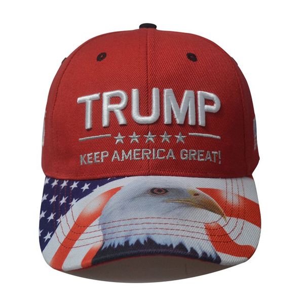 

2020 trump baseball cap cotton adjustable president election campaign sun protection cap printed eagle fashion hats vt1425