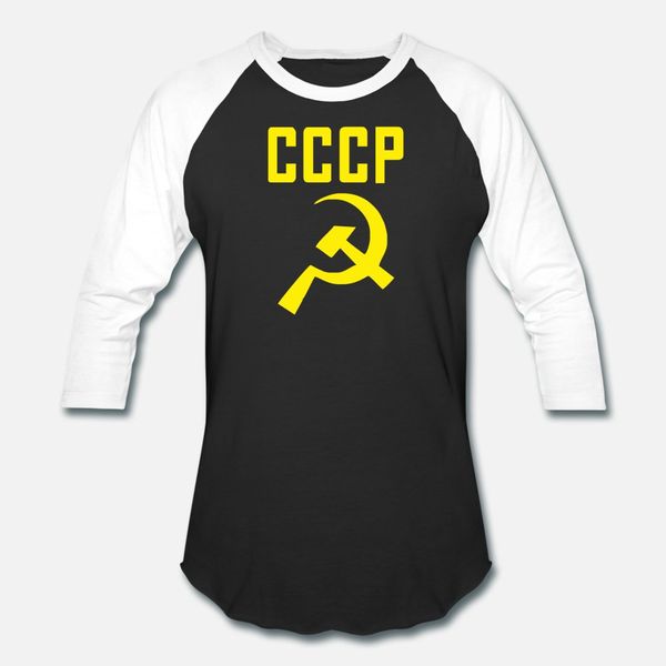 

cccp hammer sickle soviet union communist commun t shirt men custom cotton round collar clothes famous basic summer style pattern shirt