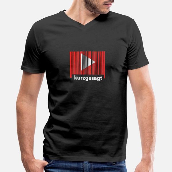 

kurzgesagt merch t shirt men character 100% cotton round neck pattern fitness breathable summer formal shirt