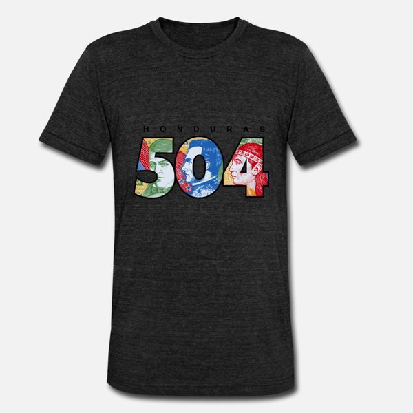 

504 honduras t shirt men printed cotton round collar original interesting new style summer style standard shirt