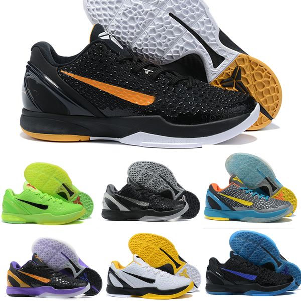 

black mamba ke 6 highest quality leather 40-46 protro erica var designer sneakers men chaussures sports running basketball shoes platform be