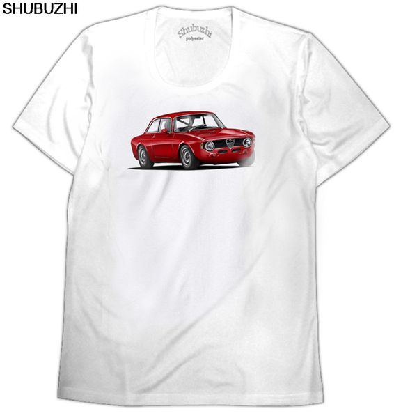 

cool car t shirts for men vintage alfa romeo gta racer clothes man round collar tees male t-shirt creator male euro size