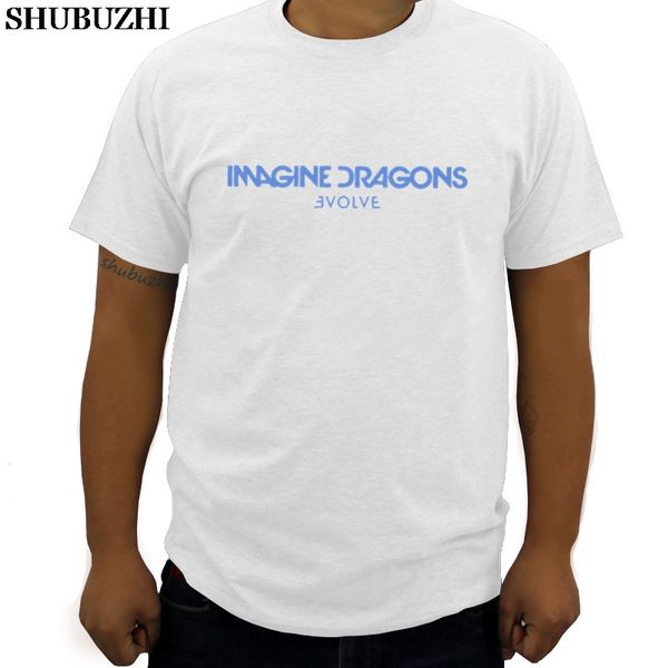 

t-shirt cotton men tee-shirt new fashion summer brand tees evolve imagine dragons album t-shirt