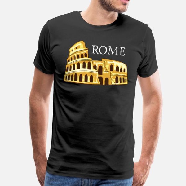 

rome t shirt men fit tee shirt o-neck solid color fit comfortable spring unique shirt