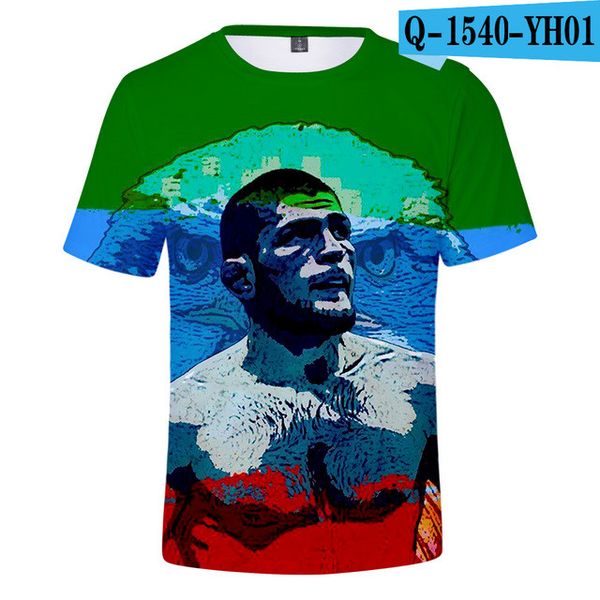 

russia hero supernova khabib nurmagomedov 3d boys girls 3d print shirts anime anime aesthetic men clothing