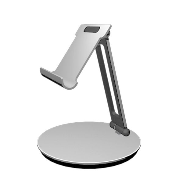 

new adjustable universal tablet aluminum folding arm folding stand holder for ipad pro tablet pc and phone holder car stand aluminiu+plastic