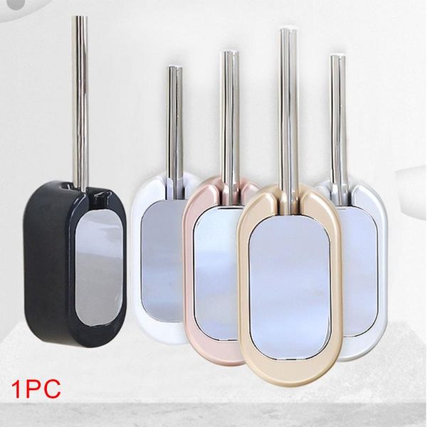 

cleaning long handle modern bathroom wall mount punch storage box toilet brush set home