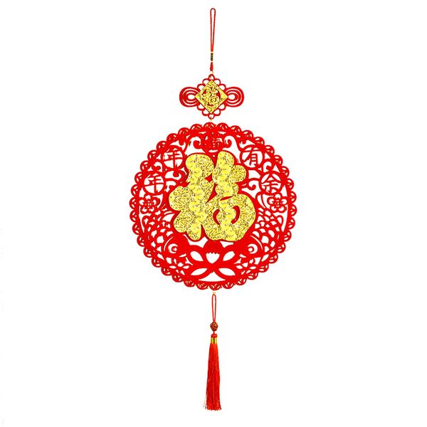 

висячие украшения с кисточкой китайский новый год главная good luck декоративные red fu