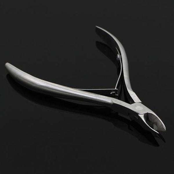 

dmoley nail cuticle scissors stainless steel manicure pedicure tools silver dead skin scissor nipper clipper tool